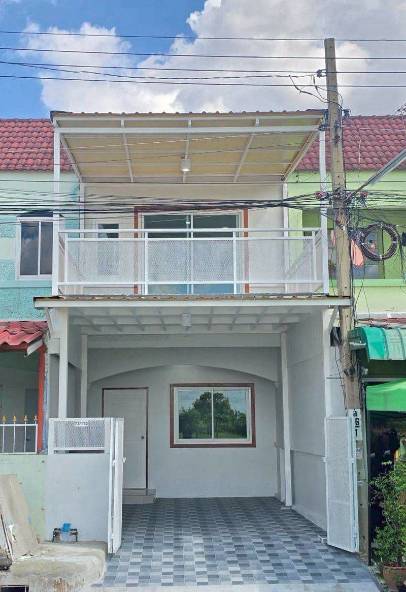 🏡 ทาวน์เฮ้าส์ รีโนเวทใหม่ "ศรีประจักษ์ 4" ถ.บางกรวย-ไทรน้อย หน้าบ้านไม่ชนใคร | ราคา 1.49 ล้านบาท